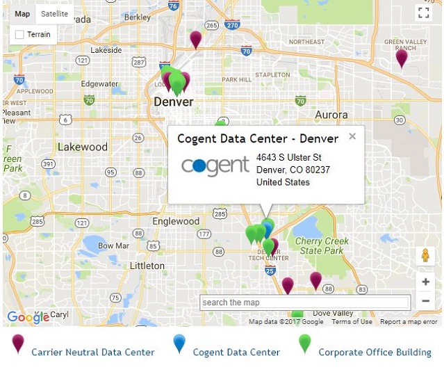 denver map